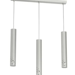 Sklep Kaja Prosta, szara lampa wisząca nad wyspę LX 5742 TIBIA BUBLE | Kaja Shop