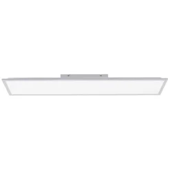 Sklep Kaja Prostokątny, plafon o dużej mocy 14753-21 z serii FLAT | Kaja srebrny Store
