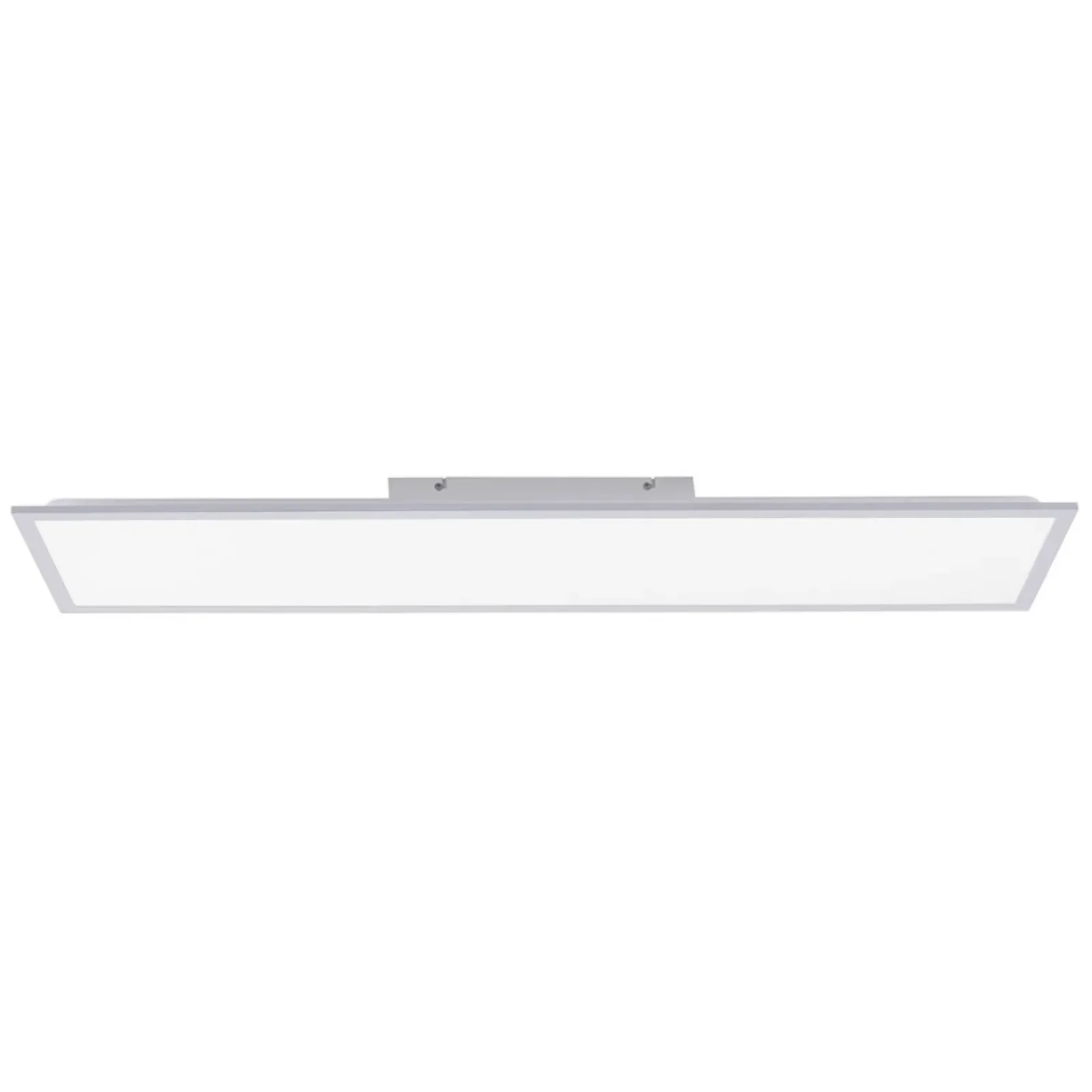 Sklep Kaja Prostokątny, plafon o dużej mocy 14753-21 z serii FLAT | Kaja srebrny Store