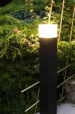 Sklep Kaja Prosty i nowoczesny kinkiet elewacyjny CB-K DG z serii CUBE | Kaja Oświetlenie* Kinkiety Ogrodowe