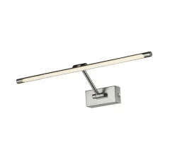 Sklep Kaja Prosty kinkiet obrazowy LED 58cm AZ2653 DAVINCI SANDY NICKEL | Kaja* Lampy Led