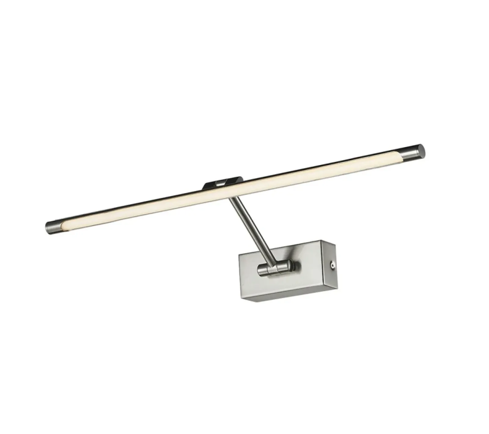 Sklep Kaja Prosty kinkiet obrazowy LED 58cm AZ2653 DAVINCI SANDY NICKEL | Kaja* Lampy Led