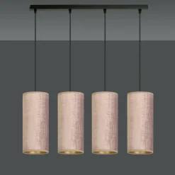 Sklep Kaja Przytulna lampa wisząca z wąskimi abażurami 1061/4 BENTE | Kaja Shop
