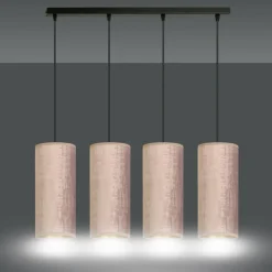 Sklep Kaja Przytulna lampa wisząca z wąskimi abażurami 1061/4 BENTE | Kaja Shop