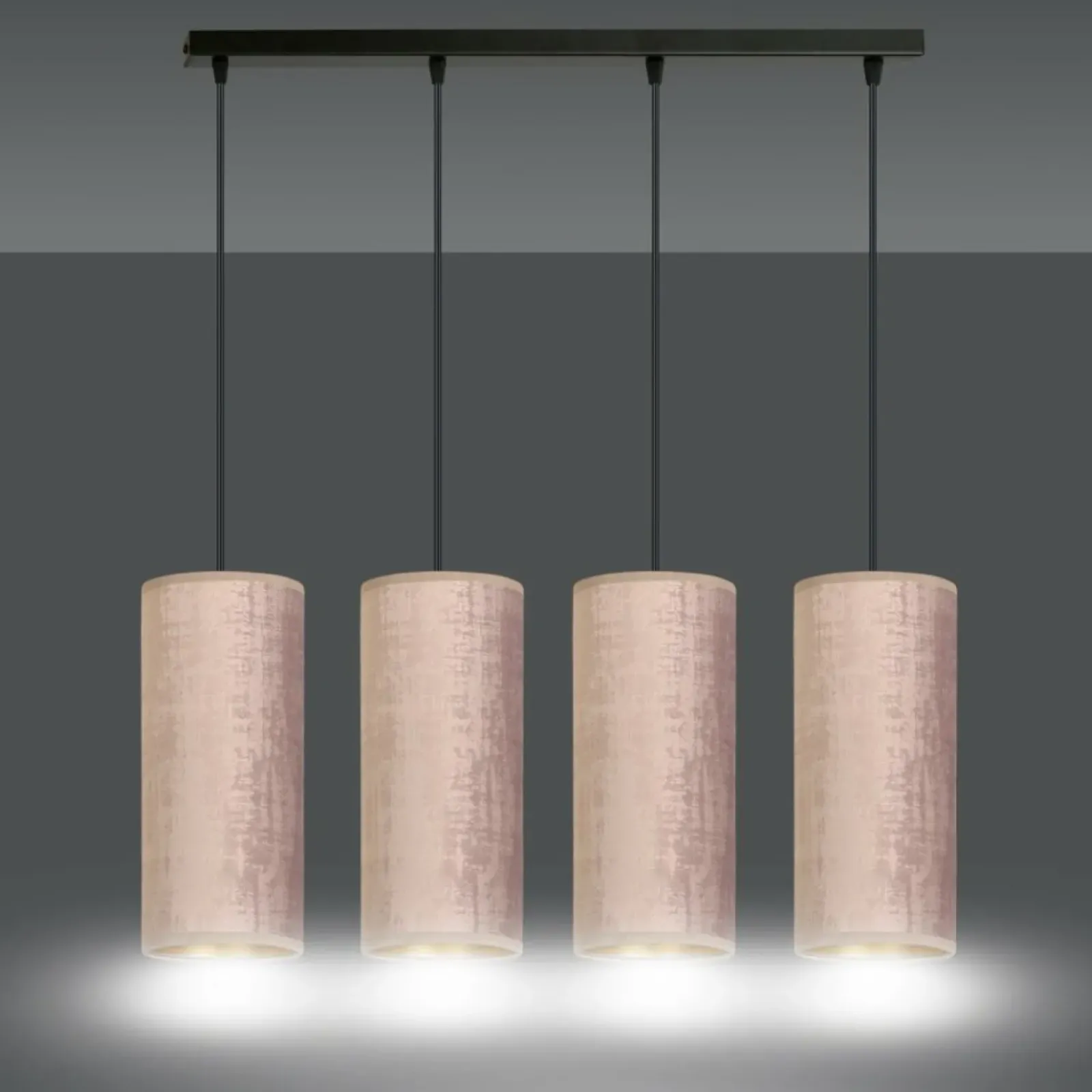 Sklep Kaja Przytulna lampa wisząca z wąskimi abażurami 1061/4 BENTE | Kaja Shop