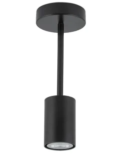 Sklep Kaja Punktowa, czarna lampa sufitowa tuba do kuchni SIG 33416 z serii LUIS czarny Online