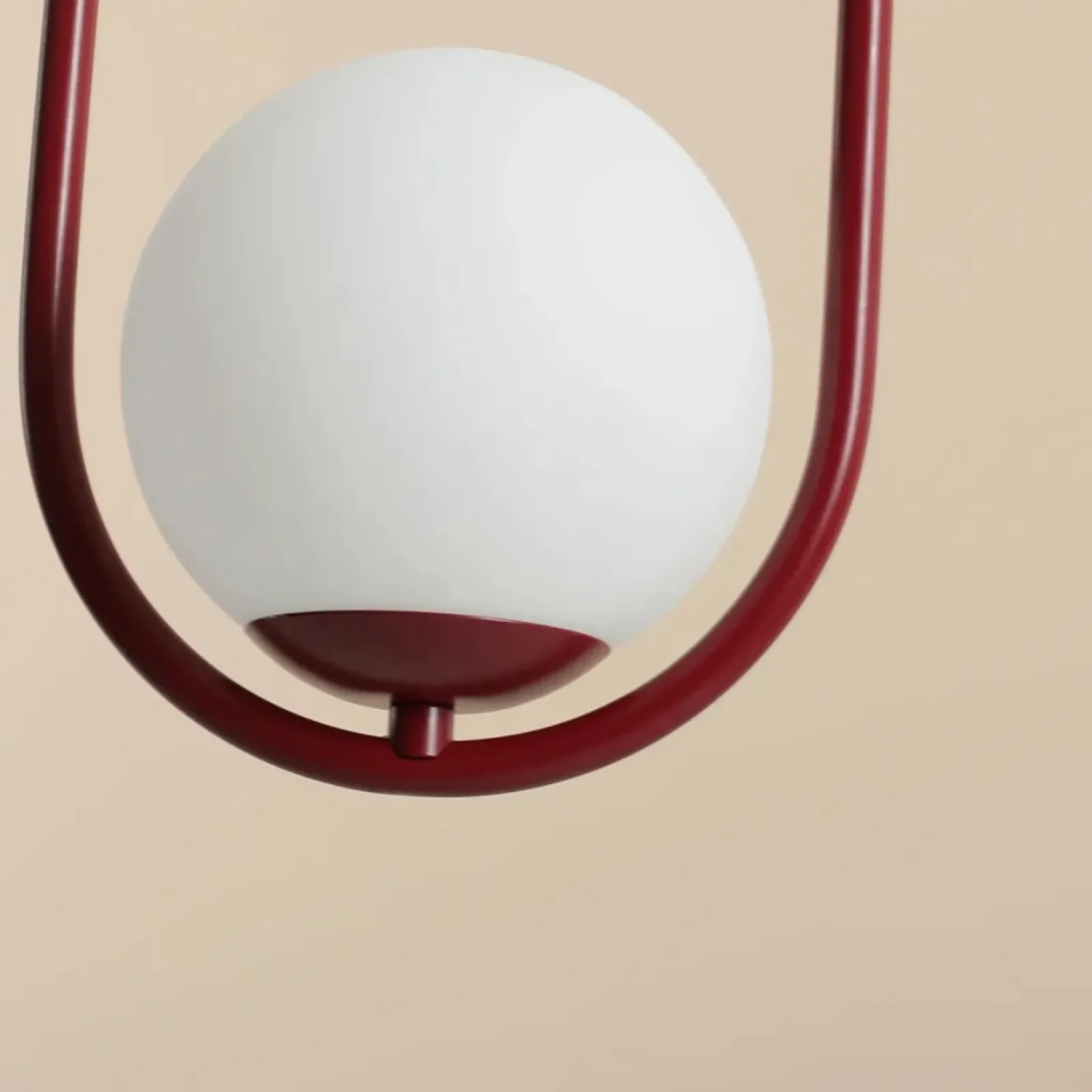 Sklep Kaja Punktowa, czerwona lampa na regulowanym zwisie 1086G15 z serii RIVA Zadzwońporabattel.783200183(8-16)/mailsklep@kaja.com.pl Store