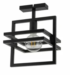 Sklep Kaja Punktowa lampa sufitowa w stylu loftowym SIG 32400 z serii MERCI CZ czarny Best Sale