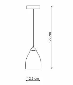 Sklep Kaja Punktowa lampa wisząca, do kuchni LP-567/1P TRANSP NIKI | Kaja Fashion