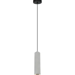Sklep Kaja Punktowa lampa wisząca na żarówkę GU10 PND-28394-1-ALU ANDER | Kaja Outlet