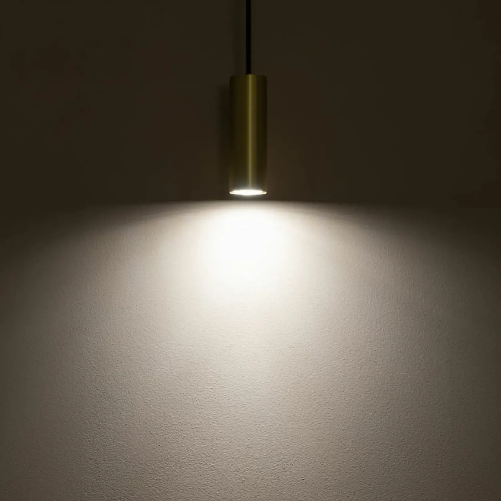 Sklep Kaja Punktowa lampa wisząca, smukła tuba 12,5cm 10766 FOURTY | Kaja Fashion