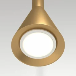 Sklep Kaja Punktowa lampa wisząca stożek na żarówkę GU10 P064PL-01G z serii ARROW New