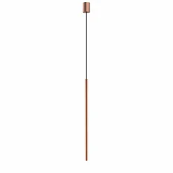 Sklep Kaja Punktowa lampa wisząca, tuba na gwint G9 75cm 10448 LASER | Kaja satynowamiedź Flash Sale