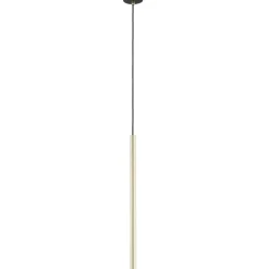 Sklep Kaja Punktowa lampa wisząca, złota rurka G9 1332/1 SELTER | Kaja Discount