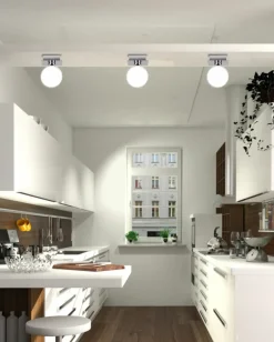 Sklep Kaja Punktowa, minimalistyczna lampa sufitowa 91-03195 ODEN | Kaja chromowy Cheap