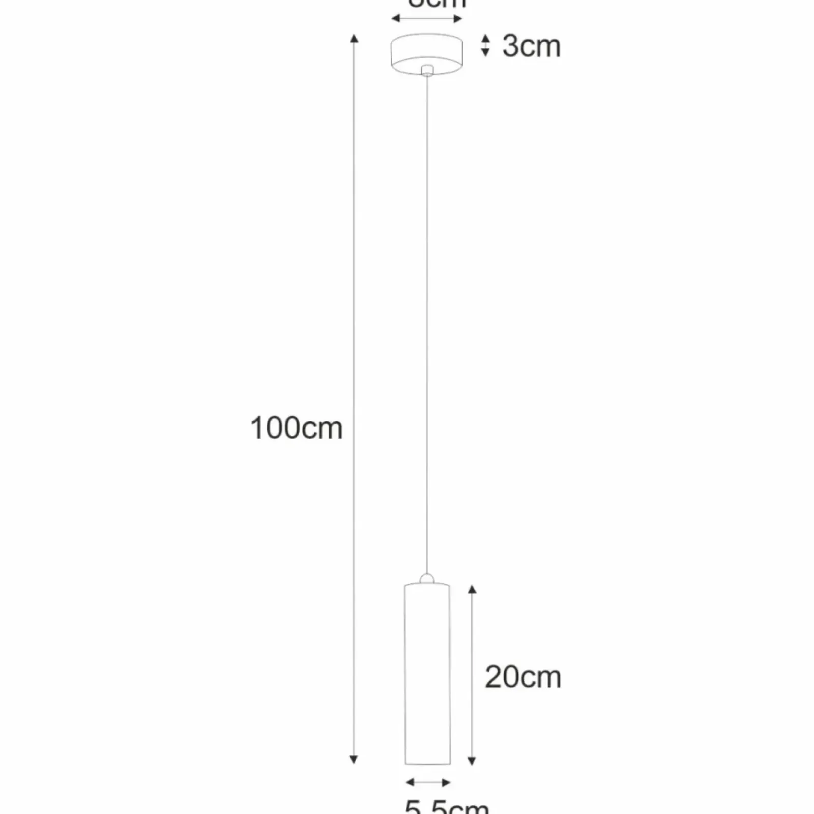 Sklep Kaja Punktowa, minimalistyczna lampa wisząca K-4435 DOPIK | Kaja czarny Fashion