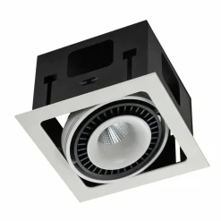 Sklep Kaja Punktowa oprawa podtynkowa GL7116-1/18W WH+BL ALESSO | Kaja* Lampy Led|Oprawy Podtynkowe