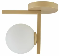 Sklep Kaja Punktowa, prosta lampa sufitowa z okrągłym kloszem SIG 33336 ANDY Fashion