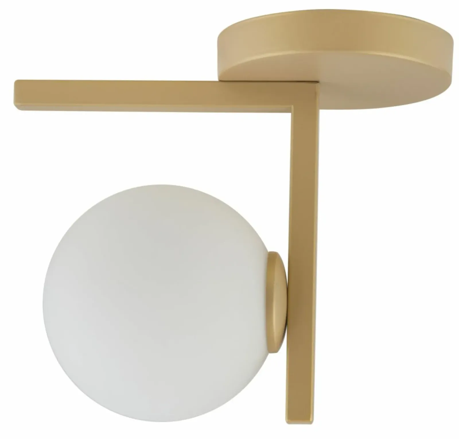 Sklep Kaja Punktowa, prosta lampa sufitowa z okrągłym kloszem SIG 33336 ANDY Fashion