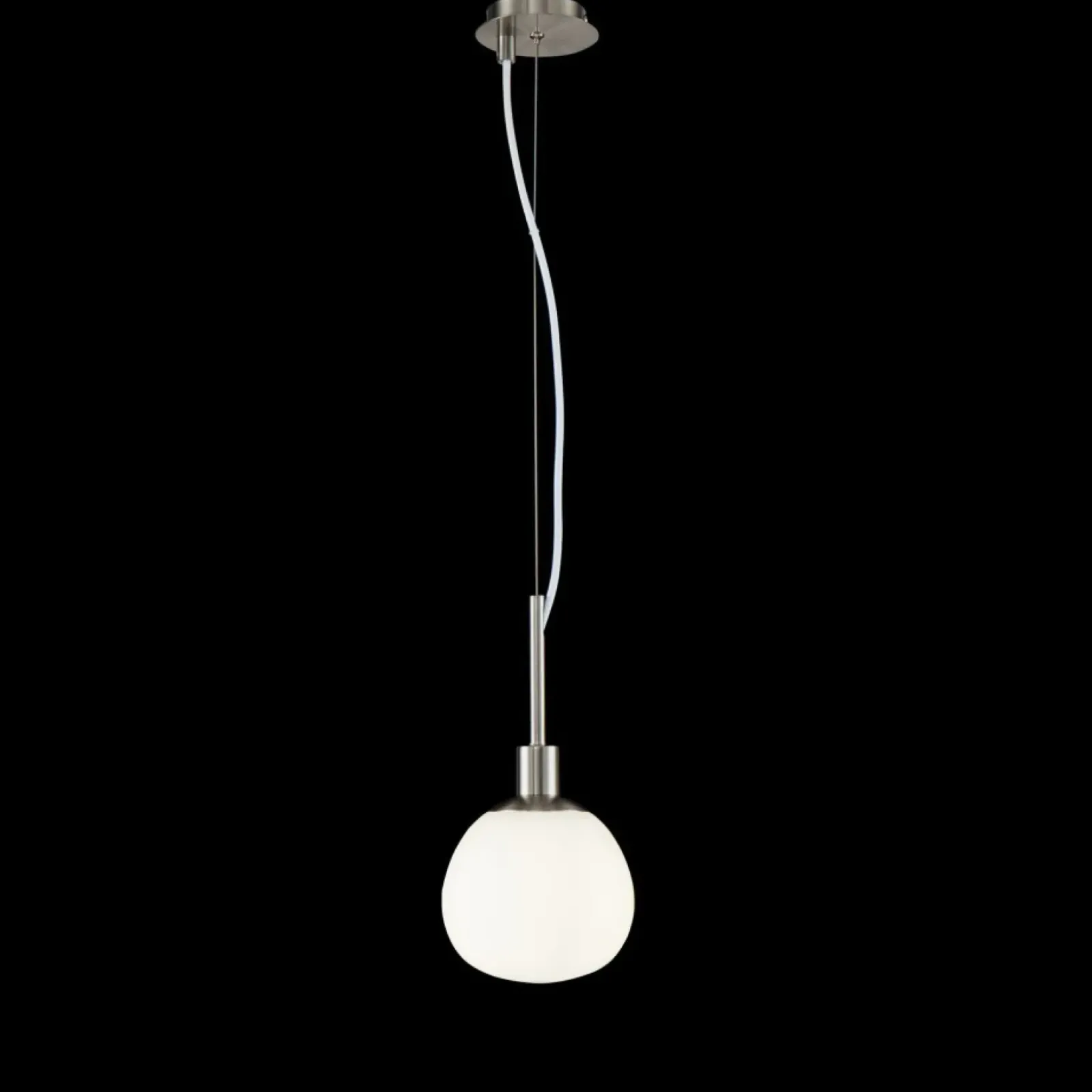 Sklep Kaja Punktowa, srebrna lampa wisząca MOD221-PL-01-N ERICH | Kaja nikiel Fashion