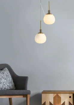 Sklep Kaja Punktowa, srebrna lampa wisząca MOD221-PL-01-N ERICH | Kaja nikiel Fashion