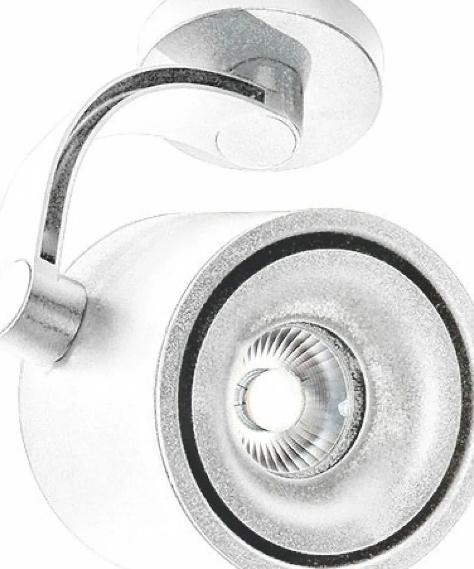 Sklep Kaja Reflektor LED natynkowy z ruchomym oczkiem AZ2703 COSTA ARM | Kaja* Lampy Led