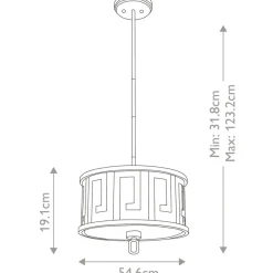 Sklep Kaja Regulowana lampa, antyczne złoto GN-LEMURIA-P-M z serii LEMURIA postarzanezłoto Flash Sale