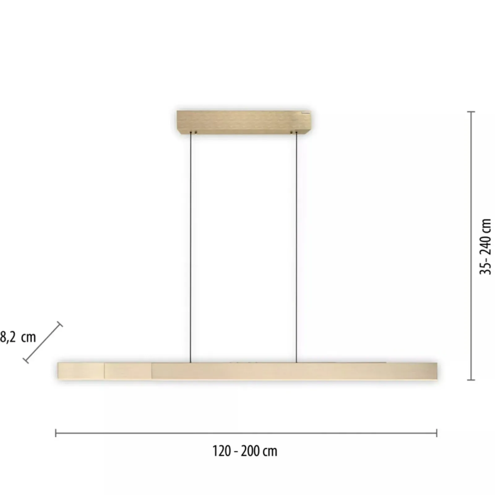 Sklep Kaja Regulowana lampa LED nad wyspę ZM 2545-60 PURE-MOTO-RISE | Kaja Online