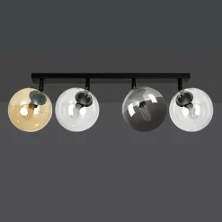 Sklep Kaja Regulowana lampa sufitowa z kolorowymi kloszami 779/4 | Kaja Best