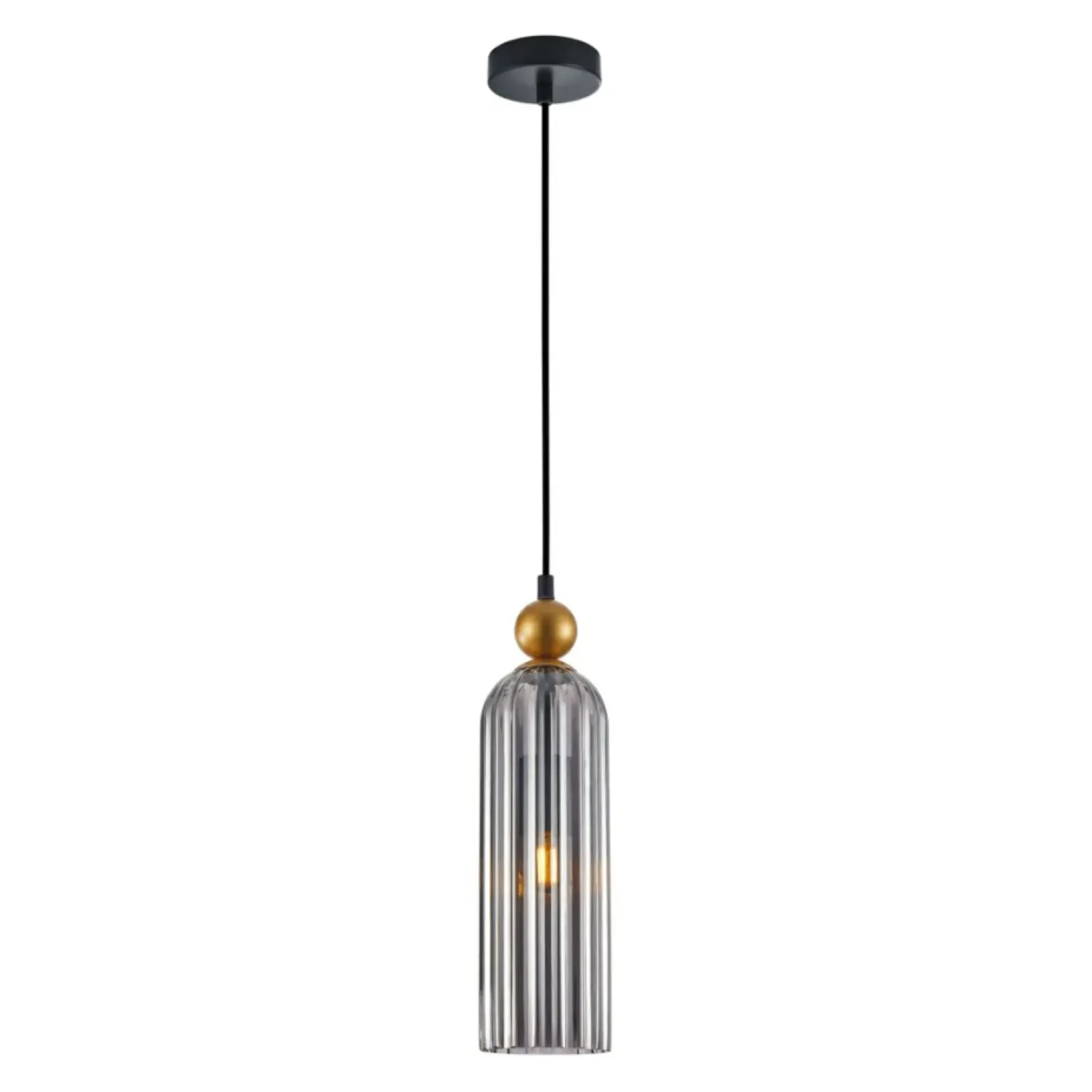 Sklep Kaja Regulowana lampa wisząca, dymiona PND-28636-1L-GD-SG z serii LEVIE Online