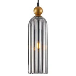 Sklep Kaja Regulowana lampa wisząca, dymiona PND-28636-1L-GD-SG z serii LEVIE Online