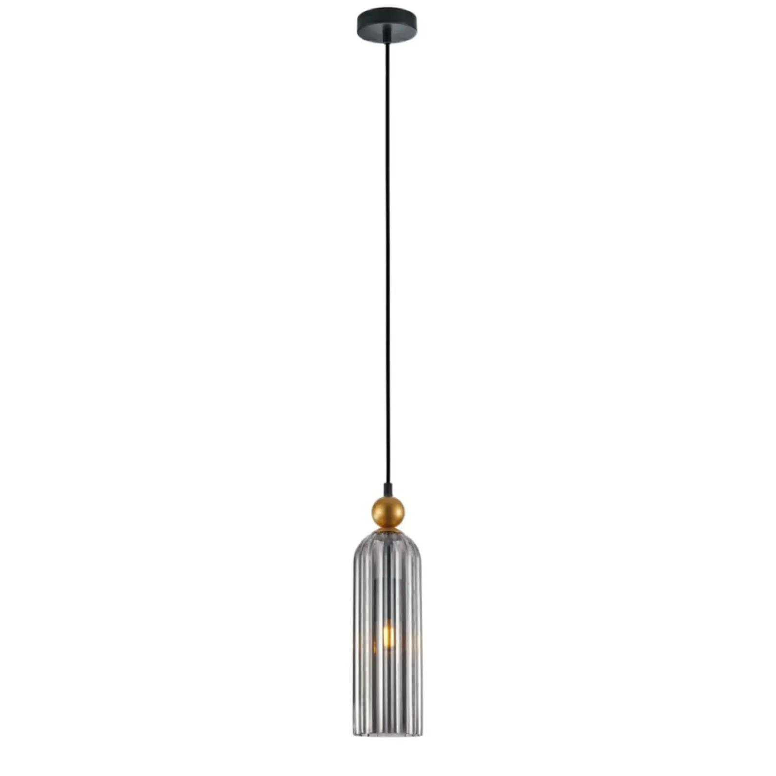 Sklep Kaja Regulowana lampa wisząca, dymiona PND-28636-1L-GD-SG z serii LEVIE Online