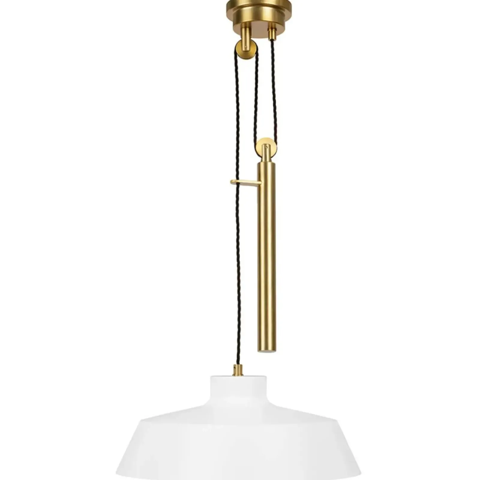 Sklep Kaja Regulowana lampa wisząca, matowa biel FE-CANDOR-P z serii CANDOR Discount