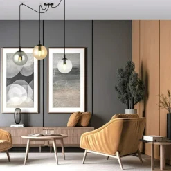 Sklep Kaja Regulowana lampa wisząca z trzema kloszami 939/3 | Kaja Oświetlenie Cheap
