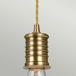Sklep Kaja Regulowana lampa wisząca z kloszem DOUILLE-P-AB z serii DOUILLE postarzanymosiądz Outlet