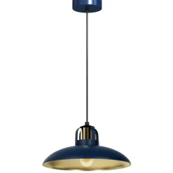 Sklep Kaja Regulowana lampa wisząca z niebieskim kloszem MLP7714 z serii FELIX | Kaja Oświe Discount