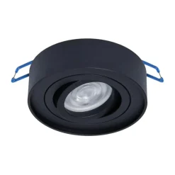 Sklep Kaja Regulowana oprawa podtynkowa, czarna ML0022 z serii NUSA ROUND | Kaja Oświetleni* Lampy Led|Oprawy Podtynkowe