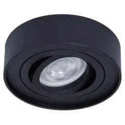 Sklep Kaja Regulowana oprawa podtynkowa, czarna ML0022 z serii NUSA ROUND | Kaja Oświetleni* Lampy Led|Oprawy Podtynkowe