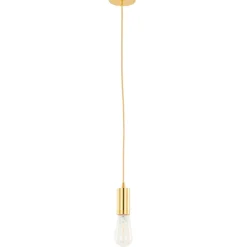 Sklep Kaja Regulowany zwis z oprawką E27 DS-M-038 GOLD MODERNA | Kaja Oświetlenie Online