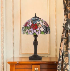 Sklep Kaja Reprezentacyjna lampa stołowa do salonu K-G121386 z serii BUTTERFLY* Tradycyjne Lampki Stołowe|Lampki Stołowe Retro