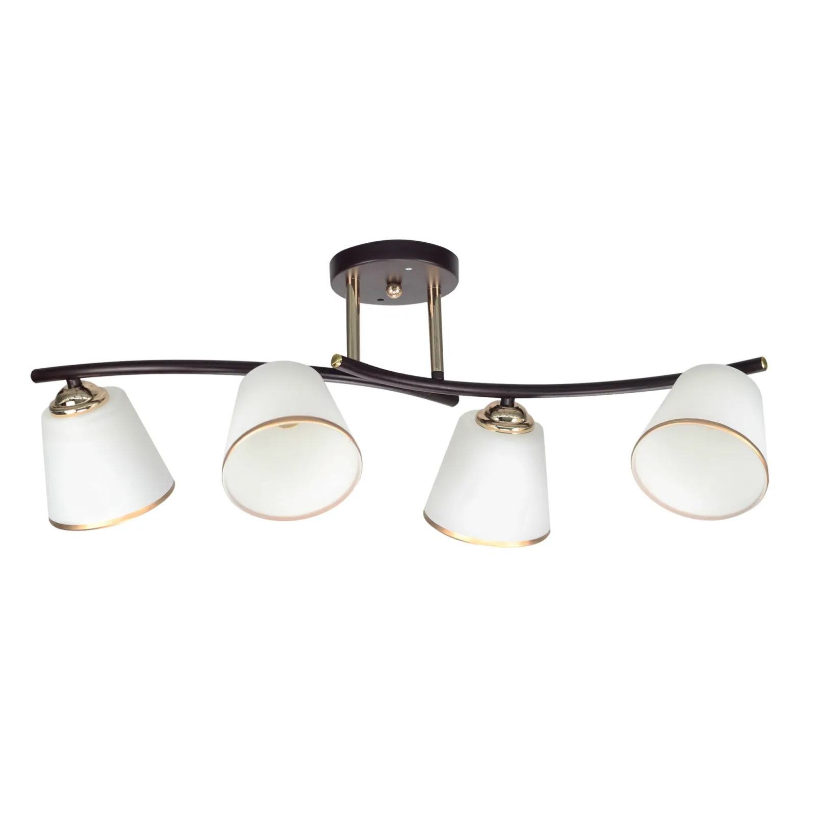 Sklep Kaja Retro lampa sufitowa z białymi kloszami 34-22646 GRECO | Kaja* Randole Tradycyjne