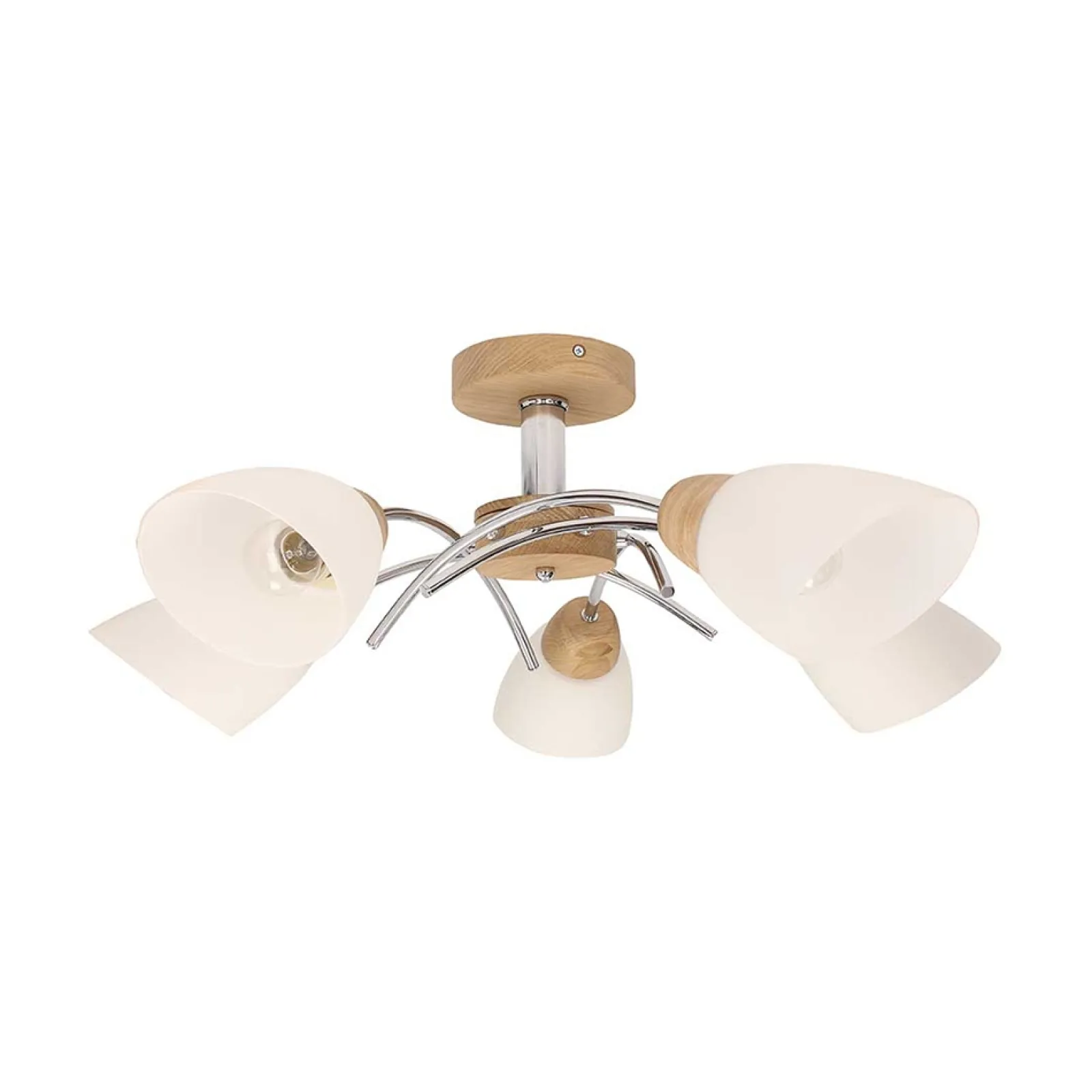 Sklep Kaja Retro lampa sufitowa z wykonana z drewna 8141574 VILETTA WOOD | Kaja* Randole Tradycyjne