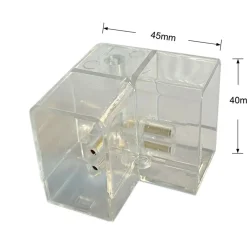 Sklep Kaja Rogowy łącznik modułów 90° LP-0109 ŁĄCZNIK L90 GEOMETRIC SYSTEM | Kaja* Plafony Nowoczesne