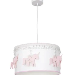 Sklep Kaja Różowa lampa wisząca, idealna do pokoju dziecka MLP64900 z serii UNI | Kaja Oświ Best Sale