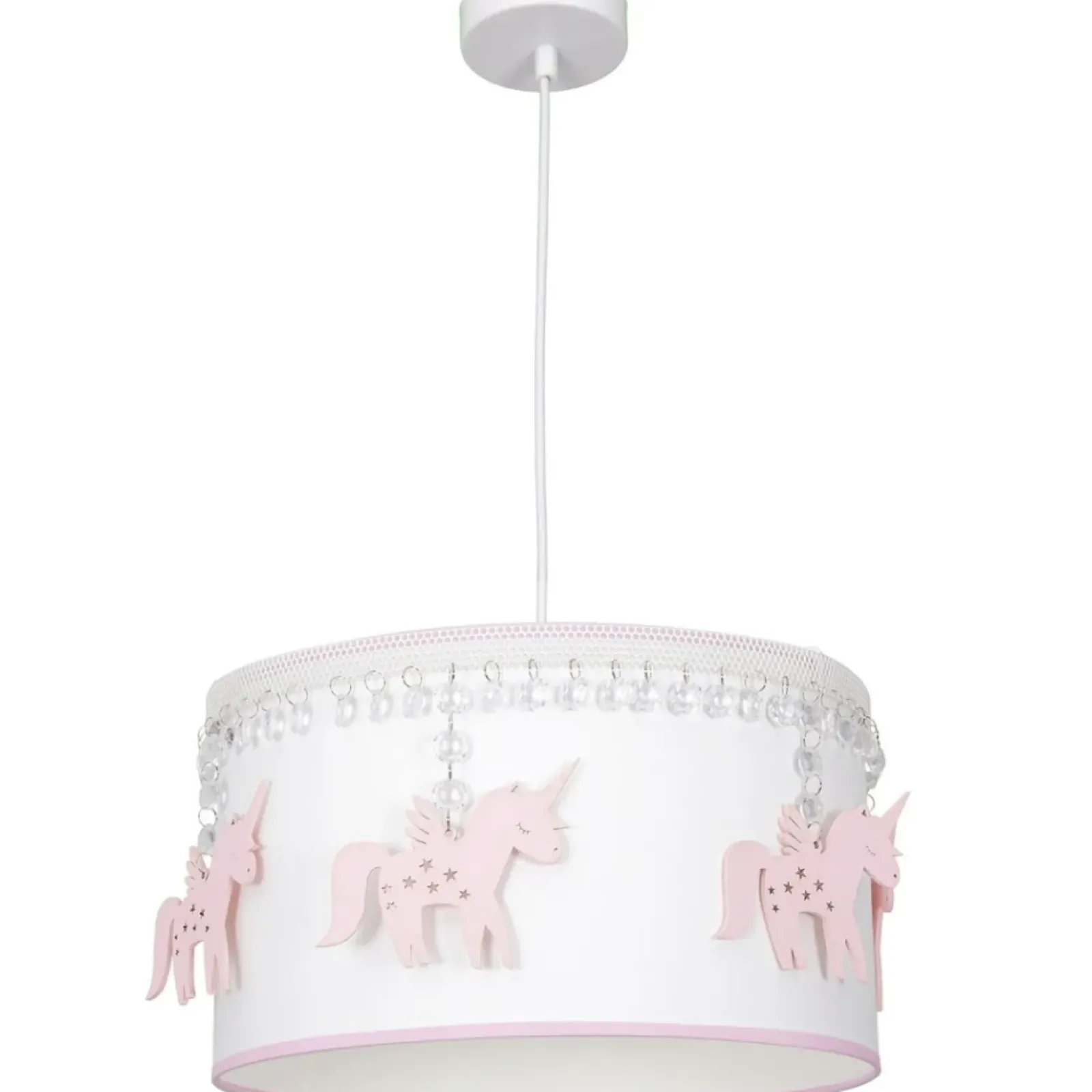 Sklep Kaja Różowa lampa wisząca, idealna do pokoju dziecka MLP64900 z serii UNI | Kaja Oświ Best Sale