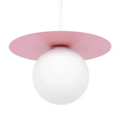 Sklep Kaja Różowa, pastelowa lampa wisząca z kloszami K-5440 z serii ROBIN Cheap