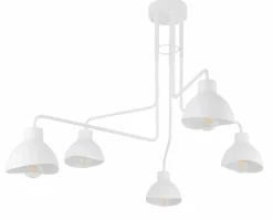 Sklep Kaja Rozłożysta, biała lampa wisząca do salonu SIG 32452 z serii HOLI biały Store