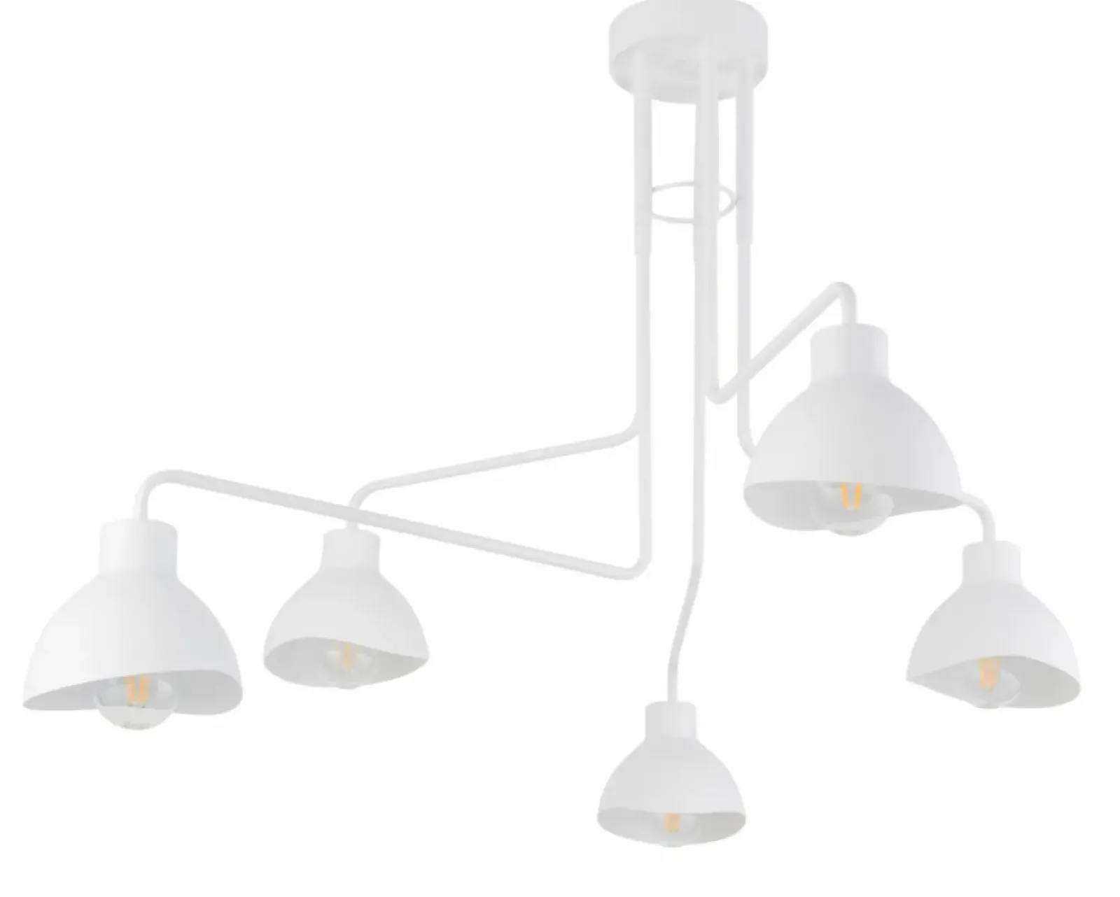 Sklep Kaja Rozłożysta, biała lampa wisząca do salonu SIG 32452 z serii HOLI biały Store
