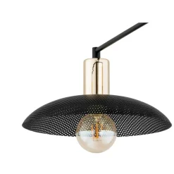 Sklep Kaja Rozłożysta, czarno-złota lampa sufitowa 1320/4 SPIRIT | Kaja czarny Cheap