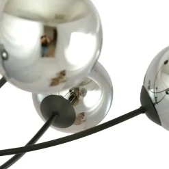 Sklep Kaja Rozłożysta, industrialna lampa wisząca do salonu 1100/6 HUNTER | Kaja Shop